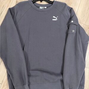 Puma Charcoal Crewneck Sweatshirt